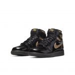 Jordan 1 Retro High Black Metallic Gold 2020 (GS)