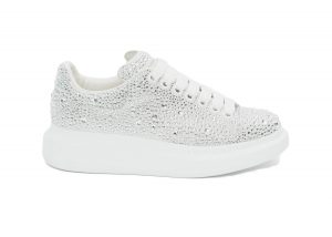 Alexander McQueen Oversized White Crystal