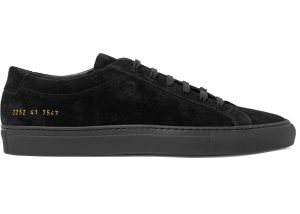 Common Projects Original Achilles Suede Black