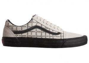 Vans Old Skool Supreme Grid White