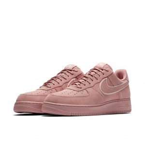 Nike Air Force 1 07 Lv8 Suede Red Stardust Red Stardust