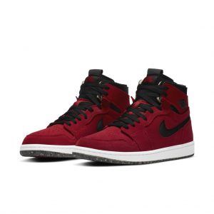 Jordan 1 High Zoom Air CMFT Red Suede