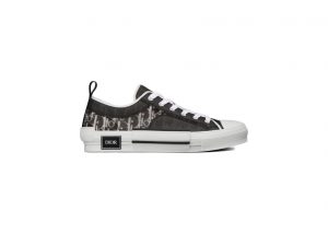 Dior B23 Low Black White Oblique