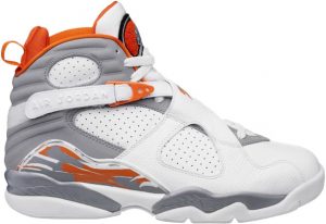 Jordan 8 Retro Orange White (GS)