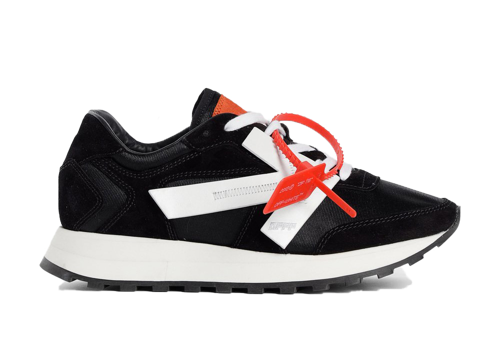 Off-White Suede Runner Black (W)
