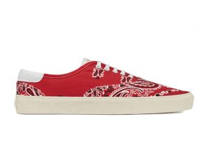 Saint Laurent Skate Lace Up Flame Bandana