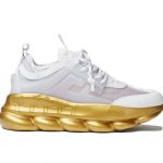 Versace Chain Reaction White Gold Sole