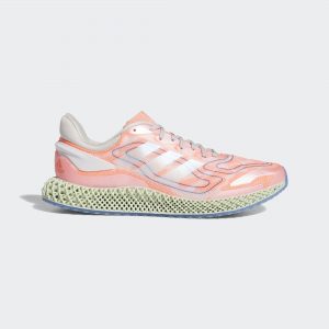 adidas 4D Run 1.0 Cloud White Signal Coral