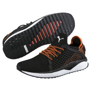 Puma Tsugi Netfit Black Scarlet Ibis