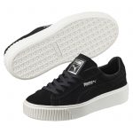 Puma Suede Platform Puma Black  (W)