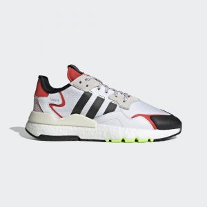 adidas Nite Jogger White Black Red