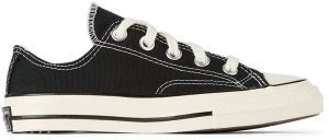 Converse Little Kids Vintage Canvas Chuck 70 Low Top Black Black (368986C)
