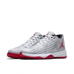 Jordan B.Fly White/Gym Red/Black