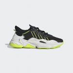 adidas Ozweego Black White Solar Yellow