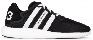 Y3 Run Boost Black White