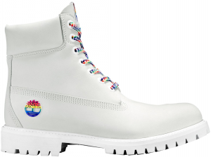 Timberland 6″ White Rainbow