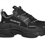 Balenciaga Triple S Black Logo (W)
