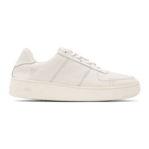 424 Off-White Distressed Sneakers (424C-PSS20-0077)
