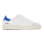 Axel Arigato White and Blue Clean 90 Triple Sneakers (28573)