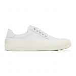 Dries Van Noten White Calfskin Low-Top Sneakers (MS27/131 QU132)