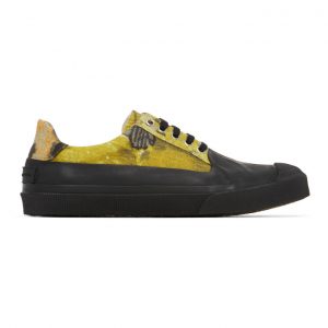 Dries Van Noten Multicolor Floral Canvas Low-Top Sneakers (Ms27/131 QU724)