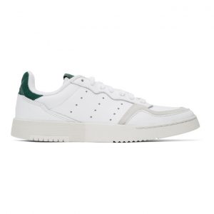 adidas Originals White Supercourt Sneakers (EF5884)