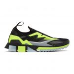 Dolce and Gabbana Black and Green Sorrento Sneakers (CS1823 AW478)