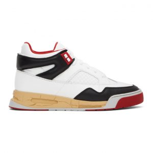 Maison Margiela Red and White DDSTCK Sneakers (S37WS0561 P3712 H8316)
