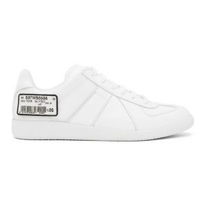 Maison Margiela White Barcode Sneakers (S37WS0556 P2058 H7857)