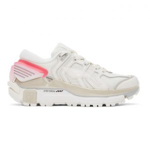 Li-Ning White and Grey Sun Chaser Sneakers (ARZQ003-21)