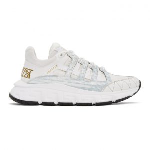 Versace White Trigreca Sneakers (DSU8094 D18TCG)