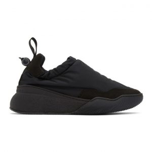 Stella McCartney Black New Loop Sneakers (800264N0161)