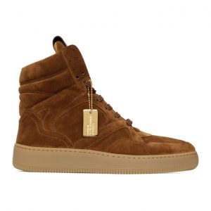 Human Recreational Services Brown Suede Mongoose Sneakers (UI20GF0200X1C7)