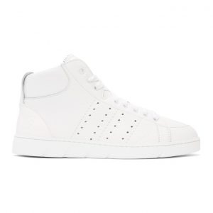 Loewe White Soft High-Top Sneakers (M526282X14)