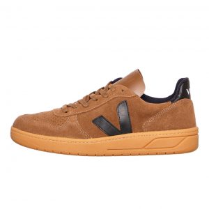 Veja V-10 Suede Brown Black / Gum-sole (VXM032077)