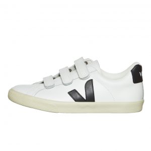 Veja 3-Lock WMN Extra White / Black (ELW020005)