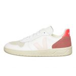 Veja V-10 Extra White / Petale / Rose Fluo (VXM022292)