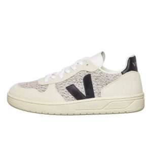 Veja V-10 Snow / Black (VXM041439)