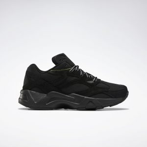 Reebok Aztrek 96 Translucent Black / Neon Lime / True Grey (DV6990)