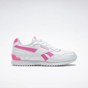 Reebok Royal Glide Ripple Clip White / White / Pink (DV7262)