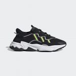 adidas Ozweego Core Black Solar Green