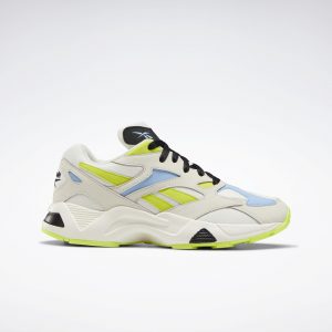 Reebok Aztrek 96 Stucco / Fluid Blue / Semi Solar Yellow (EF3109)