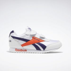 Reebok Royal Classic Jogger 2.0 White / Mystic Orchid / Vivid Orange (EF3718)