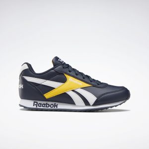 Reebok Royal Classic Jogger 2.0 Collegiate Navy / Solar Gold / White (EH1790)