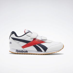 Reebok Royal Classic Jogger 2.0 White / Collegiate Navy / Radiant Red (EH1791)