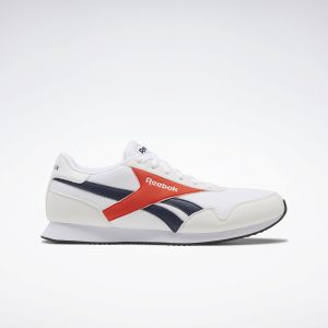 Reebok Royal Classic Jogger 3 White / Vector Navy / Instinct Red (FV0206)