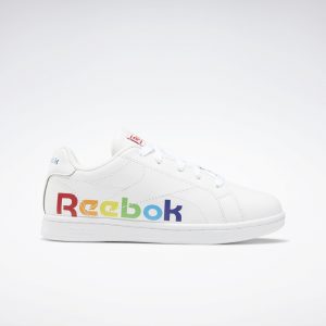 Reebok Royal Complete CLN 2 White / Vector Red / High Vis Orange (FV2733)