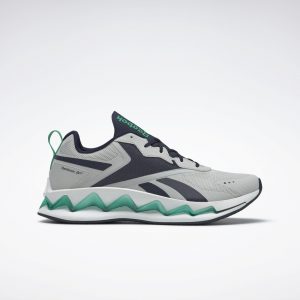 Reebok Zig Elusion Energy Pure Grey 2 / Vector Navy / Court Green (FV3839)