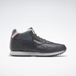 Reebok Royal Glide Mid True Grey 7 / Glass Pink / Pure Grey 2 (FW0780)