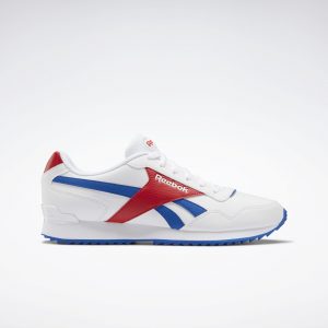 Reebok Royal Glide Ripple White / Vector Blue / Vector Red (FW0853)